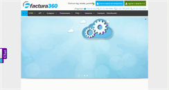Desktop Screenshot of factura360.com